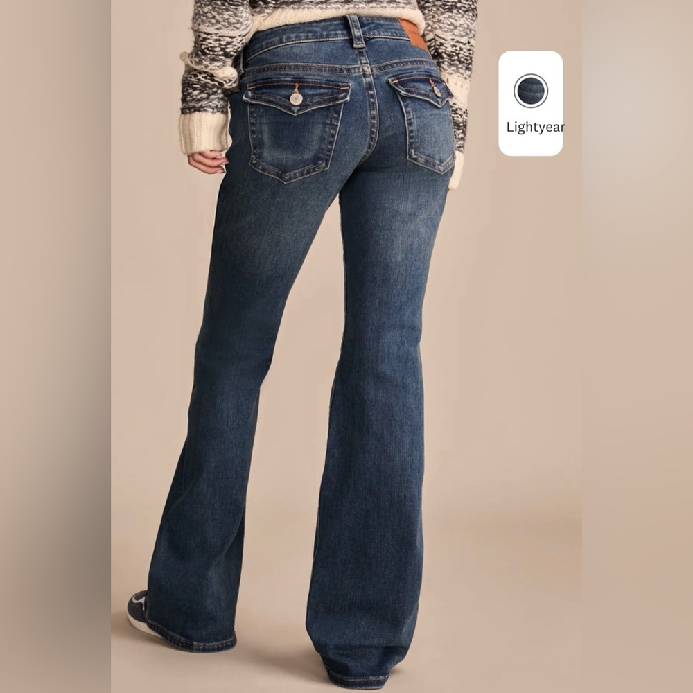 Lucky Brand Dark Wash Flare Jeans - Picture 5 of 11